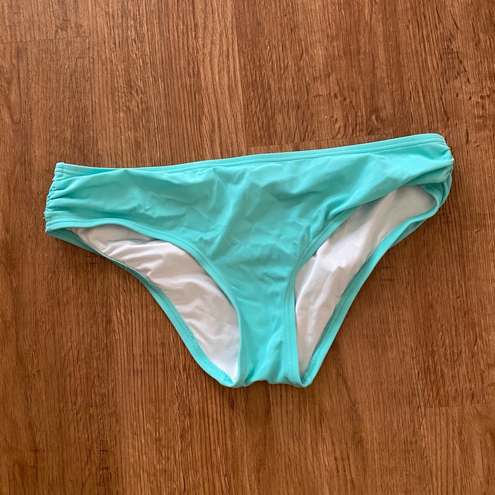 Victoria’s Secret Teal Hipster Swim Bottoms M